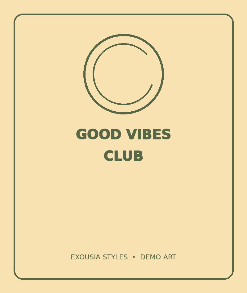 Good Vibes Club watermarked preview