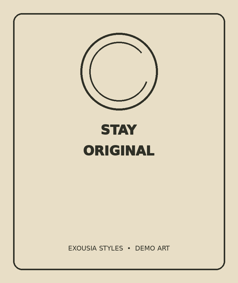 Stay Original watermarked preview